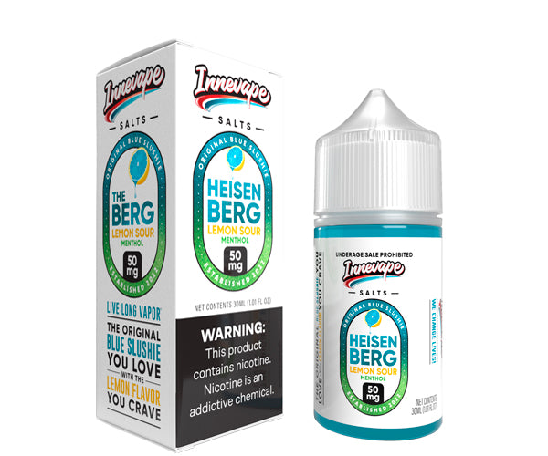 INNEVAPE SALES HEISENBERG LEMON SOUR MENTHOL