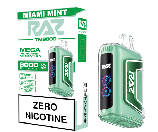 RAZ TN9000 ZERO POD DESCARTABLE 9K