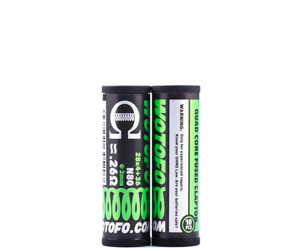 RESISTENCIAS WOTOFO QUAD CORE FUSED CLAPTON