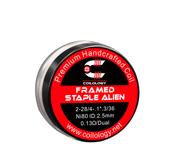 RESISTENCIAS COILOLOGY FRAMED STAPLE ALIEN