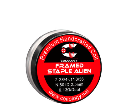 RESISTENCIAS COILOLOGY FRAMED STAPLE ALIEN