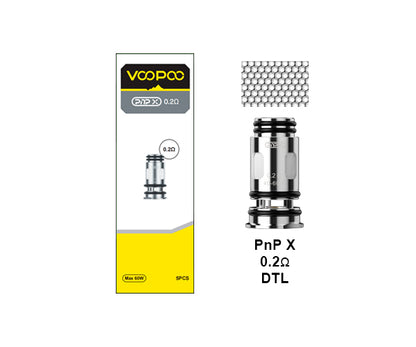 RESISTENCIAS VOOPOO PnP X Dripster RESISTENCIAS VOOPOO PnP X Dripster
