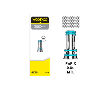 RESISTENCIAS VOOPOO PnP X
