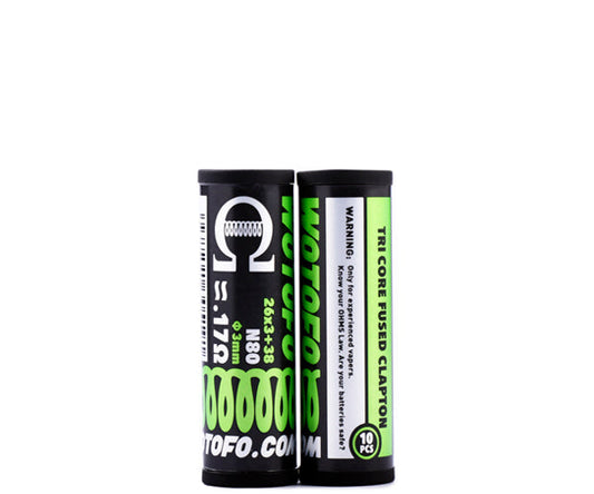 RESISTENCIAS WOTOFO TRI CORE FUSED CLAPTON
