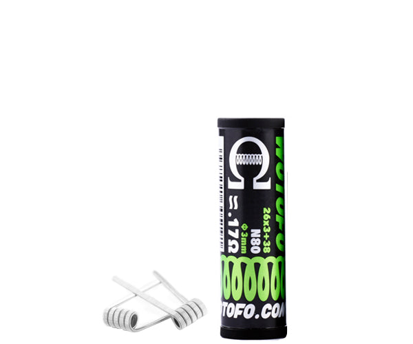 RESISTENCIAS WOTOFO TRI CORE FUSED CLAPTON