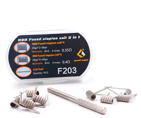 RESISTENCIAS GEEKVAPE N80 FUSED CLAPTON 2 IN 1