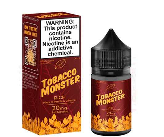 JAM MONSTER SALES RICH TOBACCO MONSTER