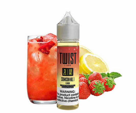 TWIST CRIMSON NO.1 (STRAWBERRY CRUSH LEMONADE)