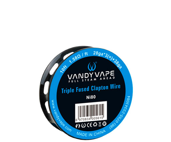 ALAMBRE VANDY VAPE TRIPLE FUSED CLAPTON