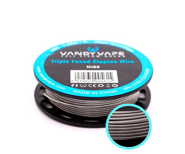 ALAMBRE VANDY VAPE TRIPLE FUSED CLAPTON